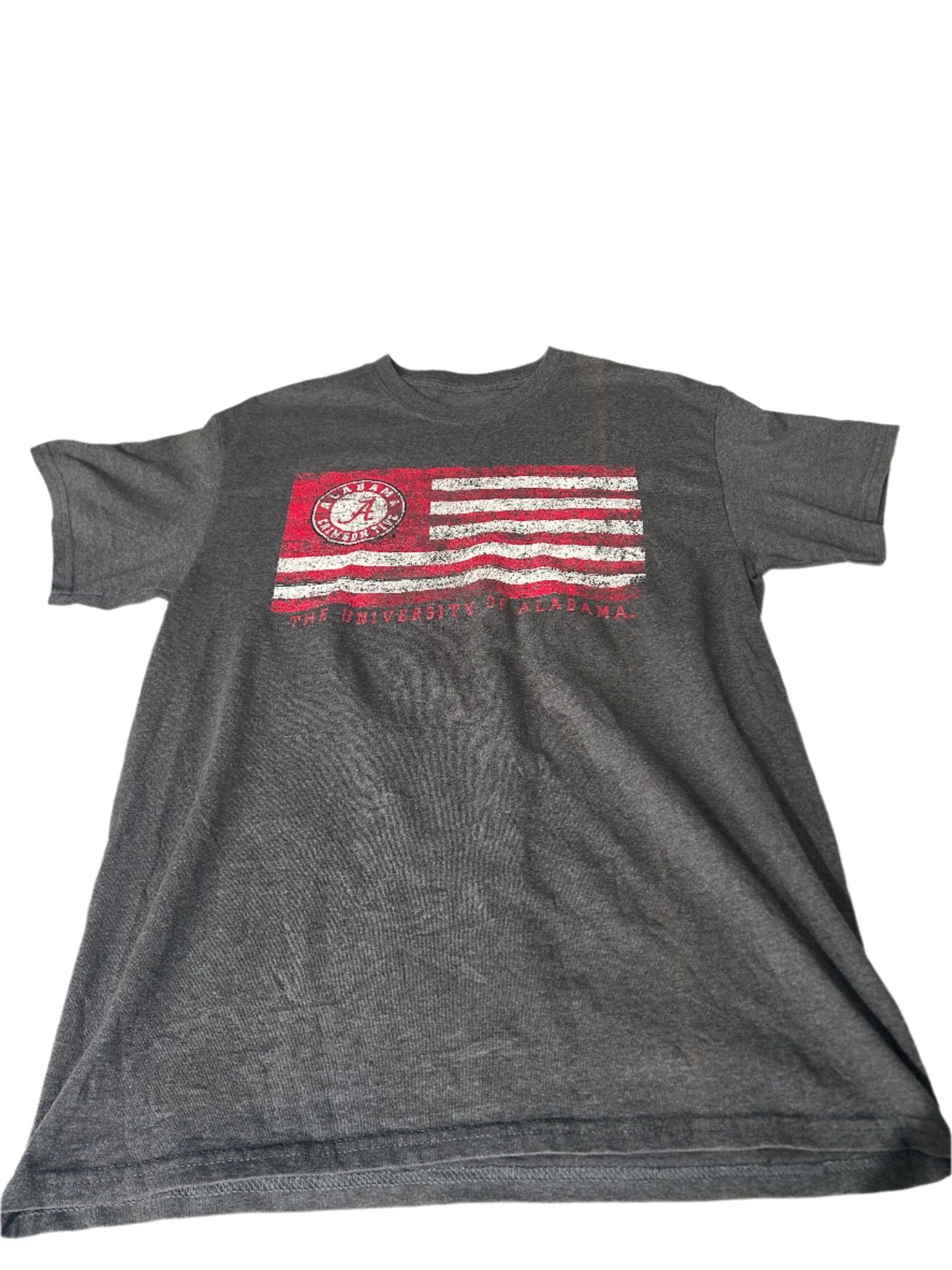 University of Alabama American Flag Short Sleeve T-Shirt - No Tag