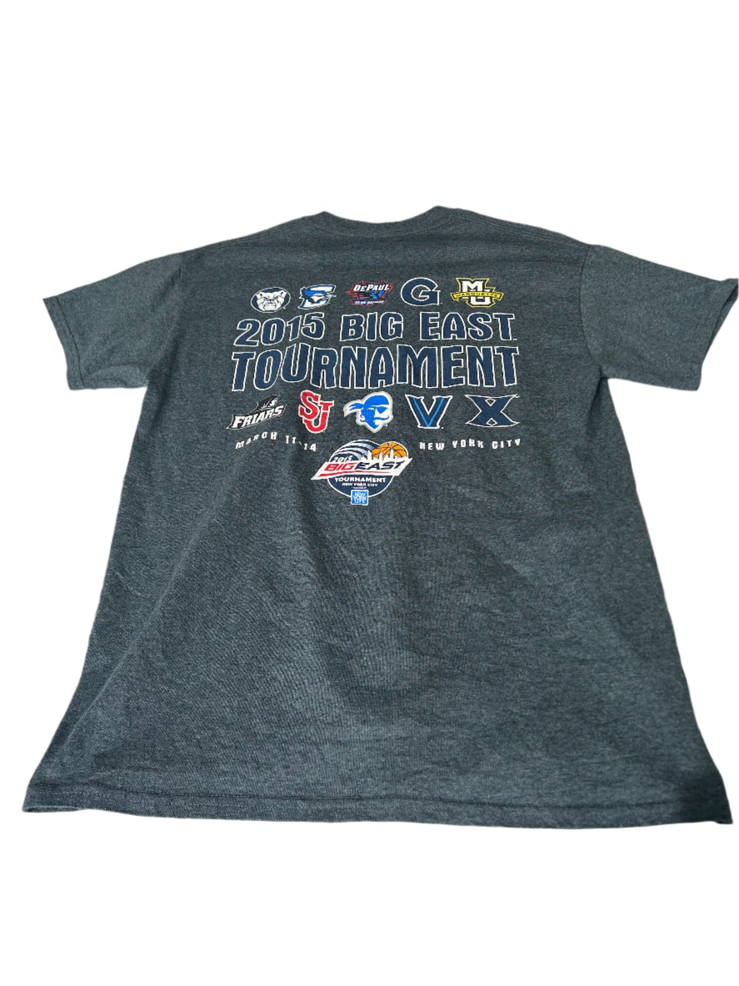 2015 Big East Basketball Tournament Short Sleeve T-Shirt - Medium