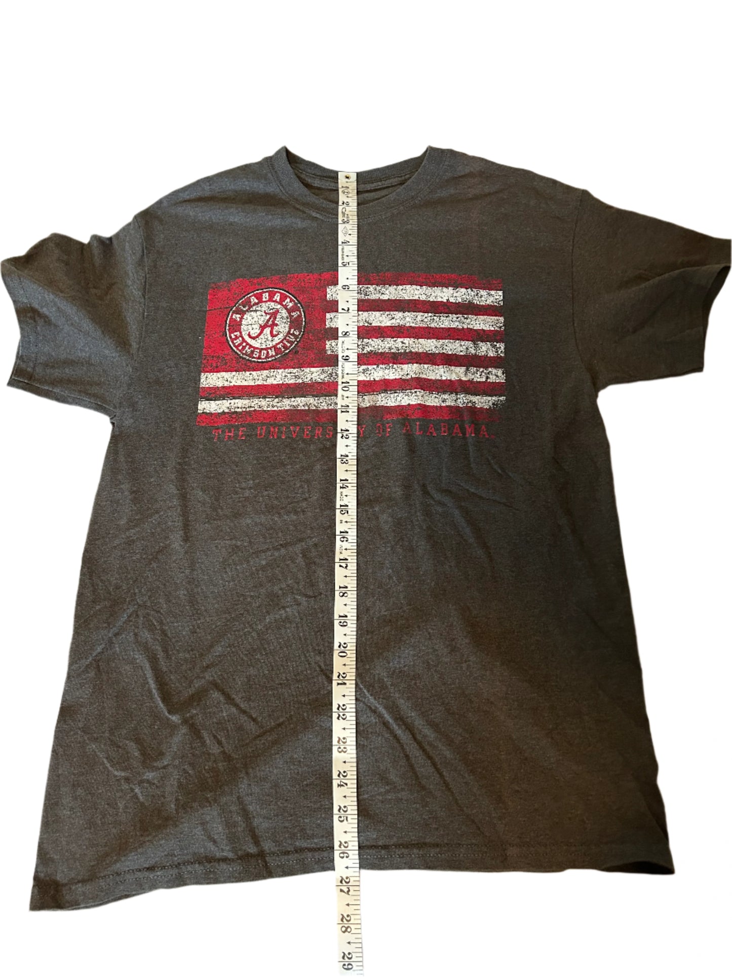 University of Alabama American Flag Short Sleeve T-Shirt - No Tag