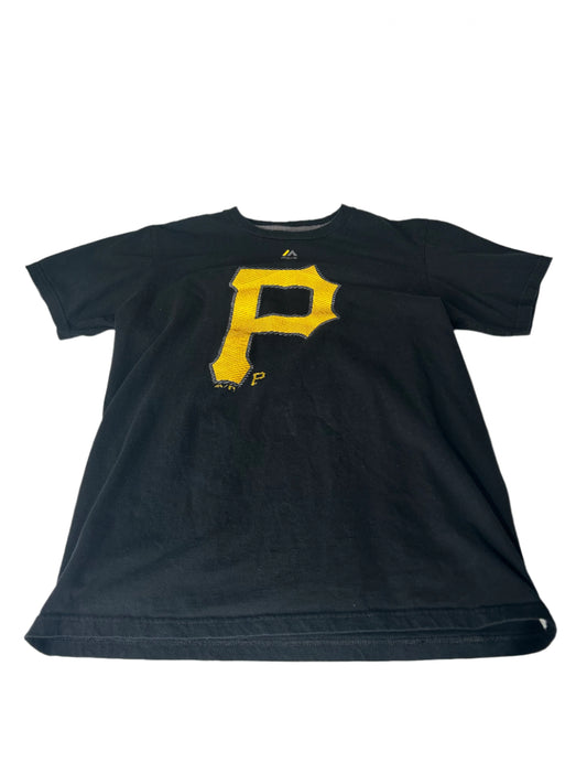 Majestic Pittsburg Pirates Short Sleeve T-Shirt - Medium