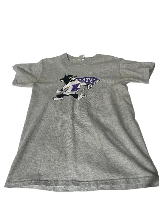 Vintage University of Kansas State Short Sleeve T-Shirt - Small